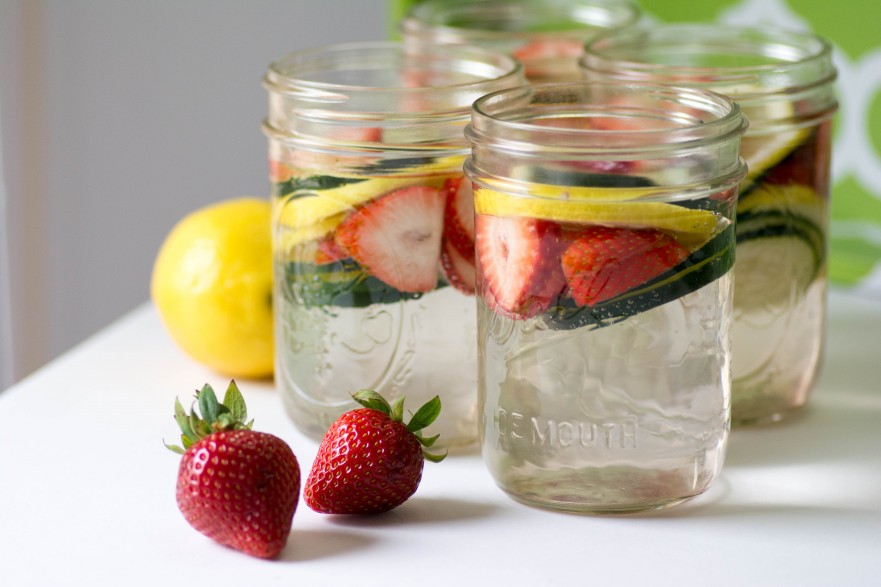 Summer Camp Fruit Infused Water Food Service